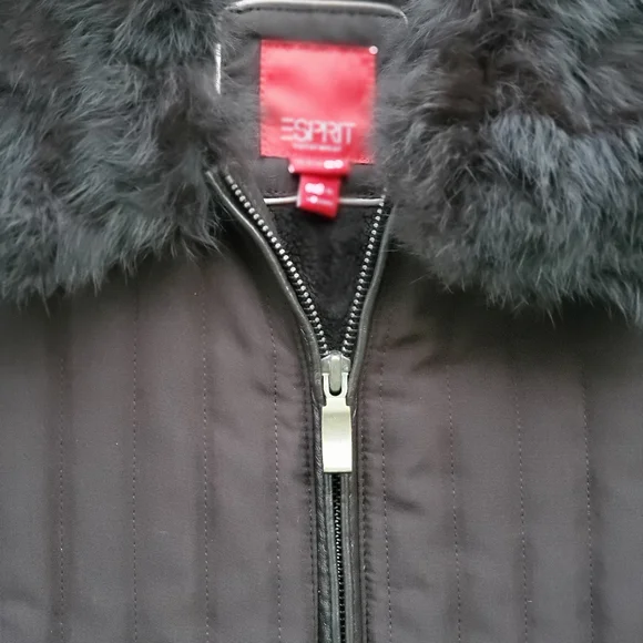 Esprit Quilted Brown Jacket - Picture 2 of 8